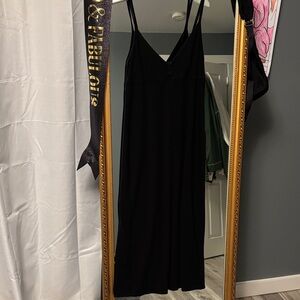 United Colors Of Benetton Black Midi Dress